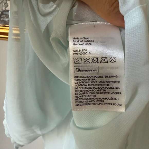 H&M Baby Blue Blouse - Picture 3 of 5